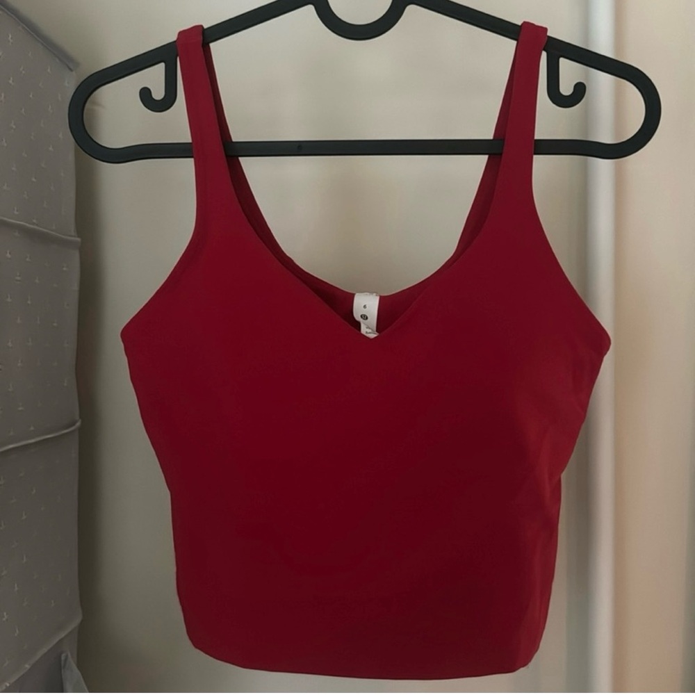 Lululemon Align Tank Red 6